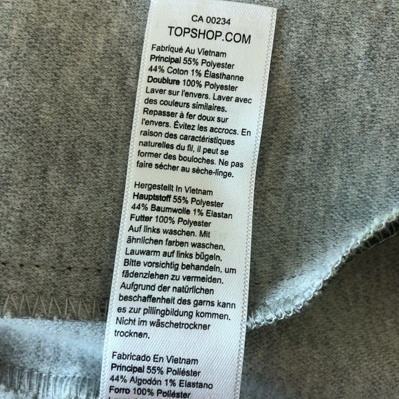 Topshop Slouch Double Breasted Blazer - Picture 9 of 9